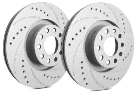 SP PERFORMANCE DRILLED & SLOTTED FRONT ROTORS (ACURA)