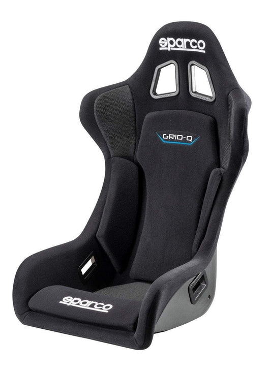 Sparco Cloth Grid Q Competition Racing Seat (Black)