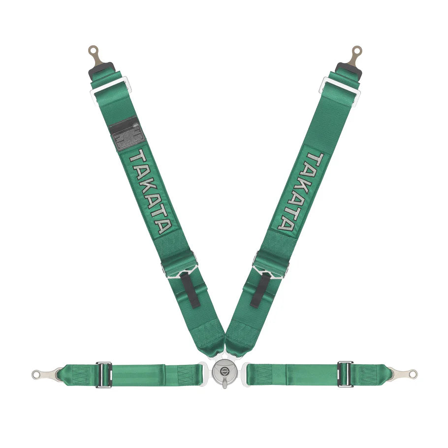 Takata Race 4 4-Point Bolt-On Racing Harness