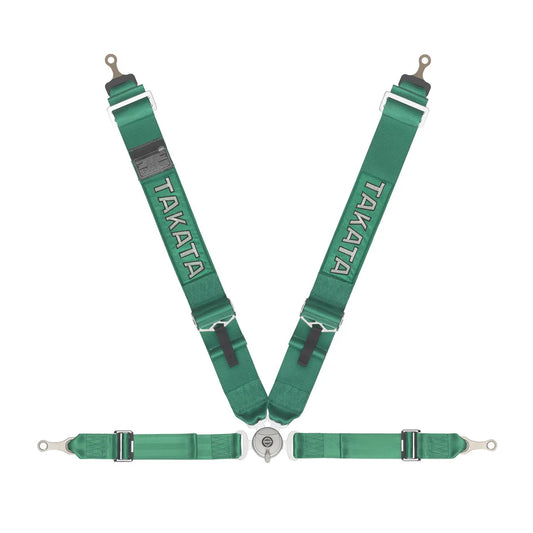 Takata Race 4 4-Point Bolt-On Racing Harness